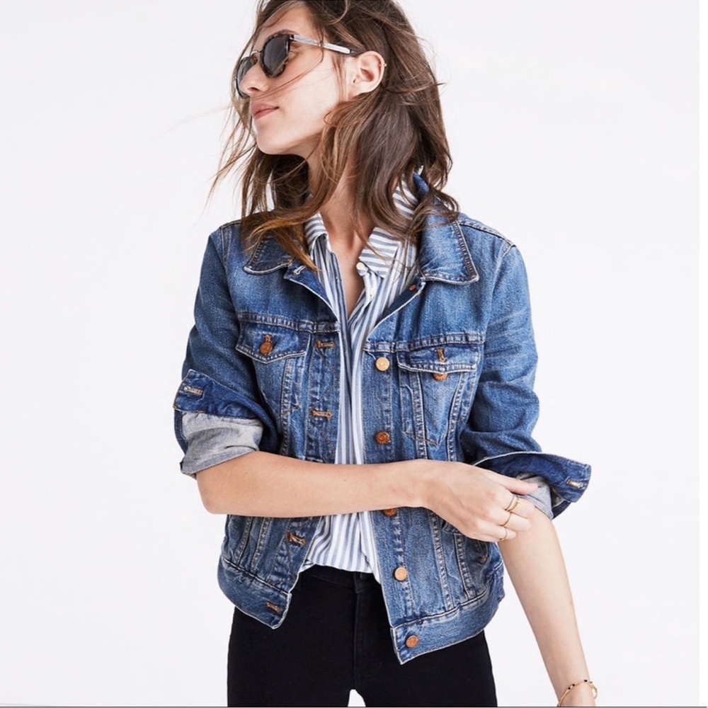 Harper Denim Jacket. Size S. Lightly used!